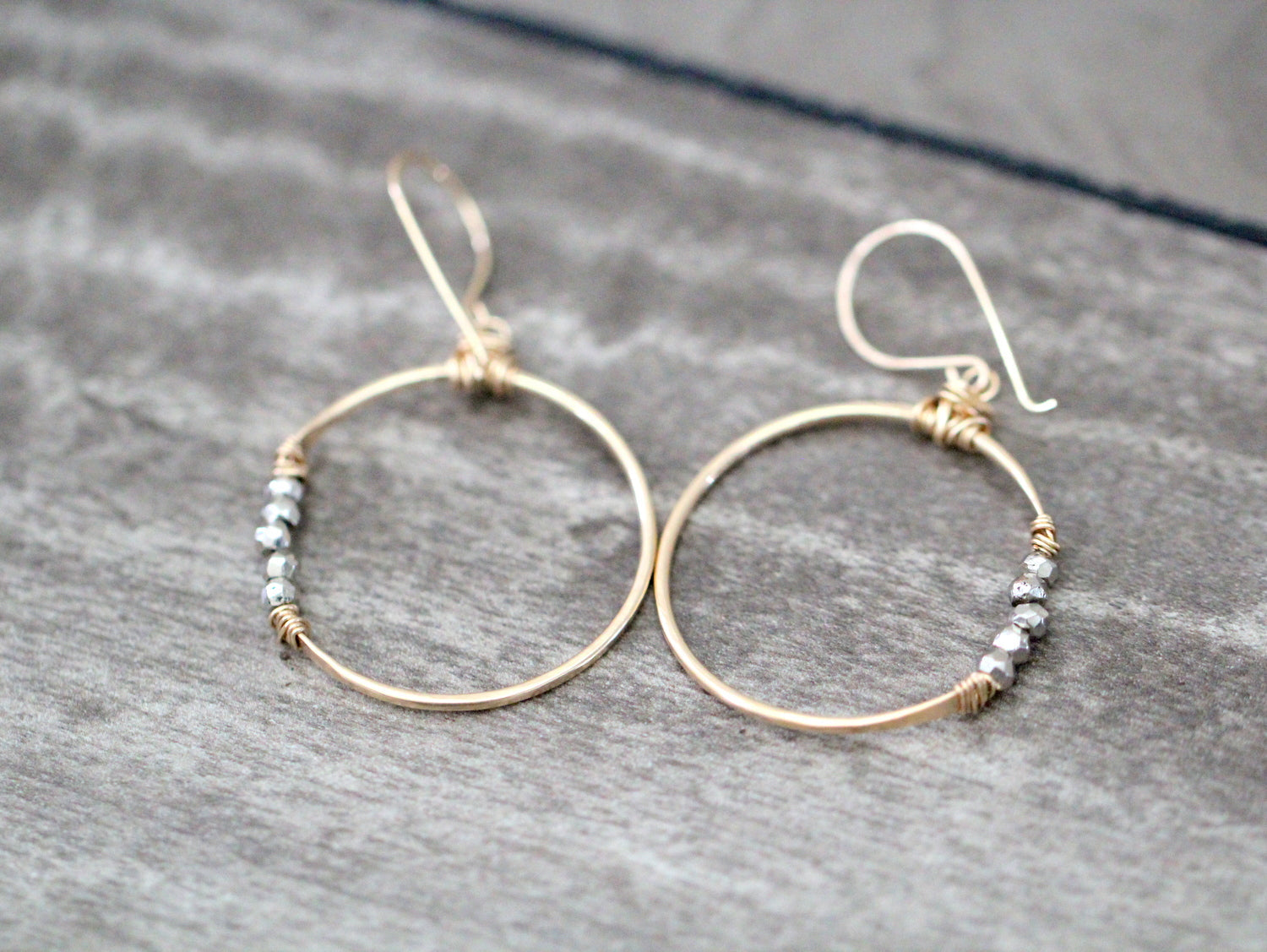 Saressa Designs Argonaut Hoops - ( As seen on This Is Us )