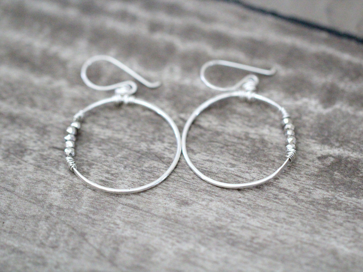 Saressa Designs Argonaut Hoops - ( As seen on This Is Us )