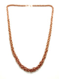 Alison Morse Delicate Byzantine Chainmaille Necklace in Copper