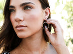 Saressa Designs Sunrise Earrings - Fluorite ( As Seen On Chambers )