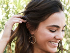 Saressa Designs Sunrise Earrings - Fluorite ( As Seen On Chambers )