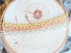 Saressa Designs Textured Paperclip Necklace