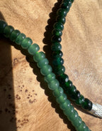 Guatemalan Jadeite Bead Bracelet - 4X3mm beads - Sold Individually