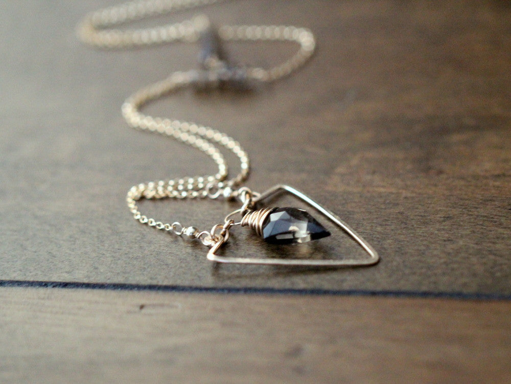 Saressa Designs Spearhead Necklace - As displayed at the 2014 GBK Primetime Emmys Luxury Lounge