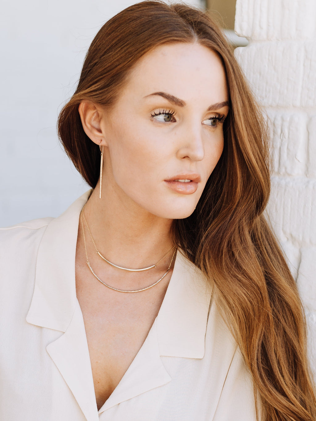 Saressa Designs Contour Collar Necklace - ( As Seen On Arrow )