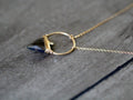 Saressa Designs Albatross Necklace - Smoky Quartz