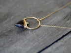Saressa Designs Albatross Necklace - Smoky Quartz