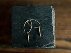 Saressa Designs Quill Earrings - As Seen On You + The Order ( Netflix )