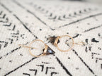 Saressa Designs Albatross Earrings - Smoky Quartz