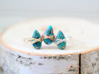 Saressa Designs Copper Turquoise Necklace - Classic Blue