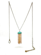 Alison Morse Green Copper Jellyfish Necklace