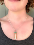 Alison Morse Green Copper Jellyfish Necklace