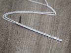 Saressa Designs Long Bar Necklace