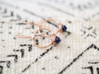 Saressa Designs Pike Hoops - Lapis Lazuli  ( As Seen On The Sinner )