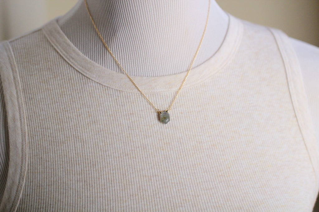 Saressa Designs Prism Necklace - Labradorite