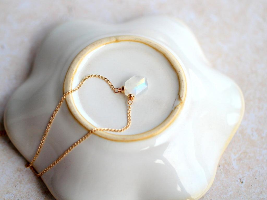 Saressa Designs Prism Necklace - Moonstone