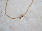 Saressa Designs Prism Necklace - Moonstone