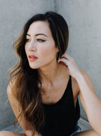 Saressa Designs Quill Earrings - As Seen On You + The Order ( Netflix )