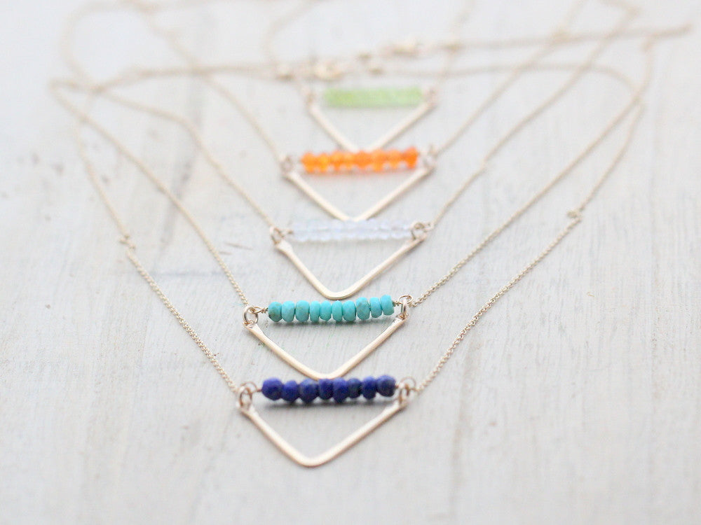 Saressa Designs Trinity Necklace