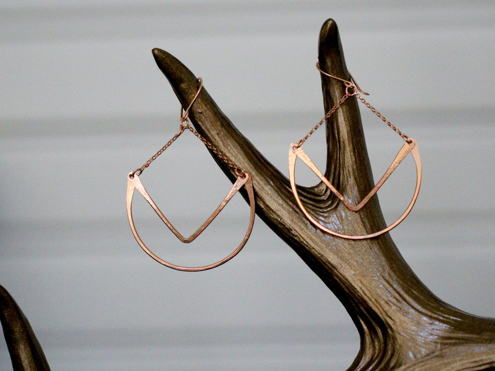 Saressa Designs Tulip Hoops - ( As Seen on Fuller House )