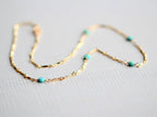 Saressa Designs Scalloped Turquoise Choker - As Seen On Home Economics