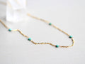 Saressa Designs Scalloped Turquoise Choker - As Seen On Home Economics
