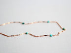 Saressa Designs Scalloped Turquoise Choker - As Seen On Home Economics