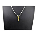 Michael Michaud Pea Pod Pearl Pendant Necklace