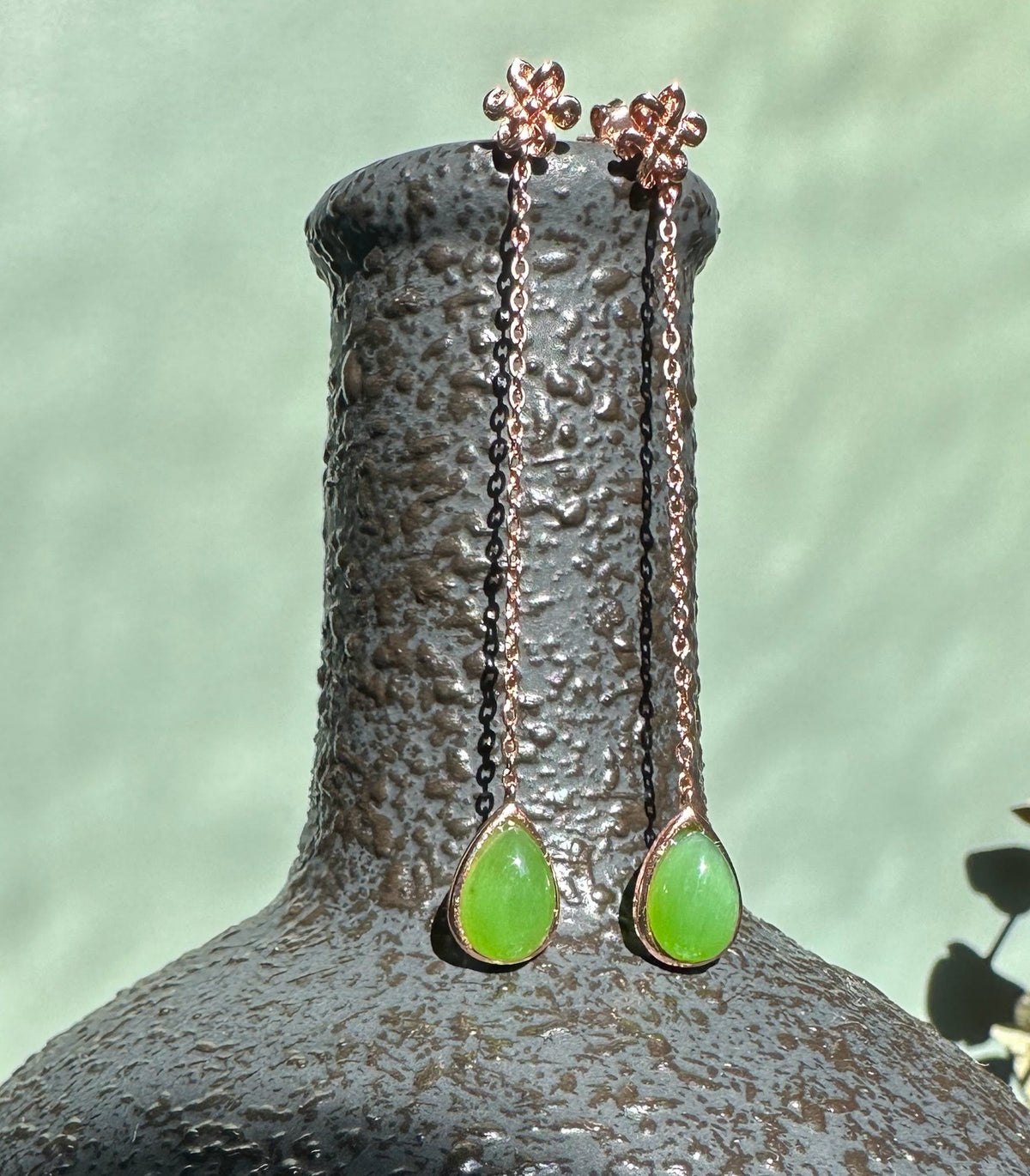 AA Jade Earrings, #424 - Sarasotabydesign