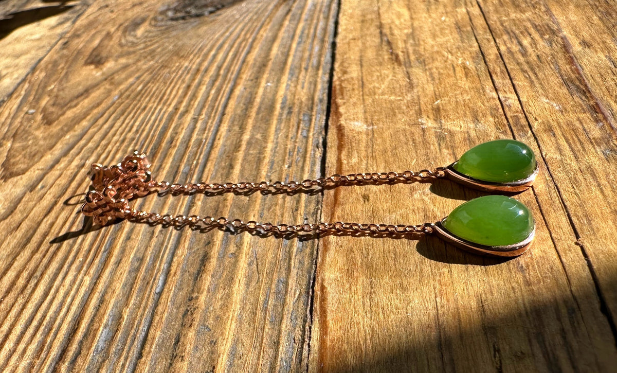 AA Jade Earrings, #424 - Sarasotabydesign
