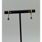 Namaste Handmade 'Annalisa' Drop Turquoise Earrings