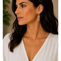Michael Michaud Japanese Firethorn Wire Earrings