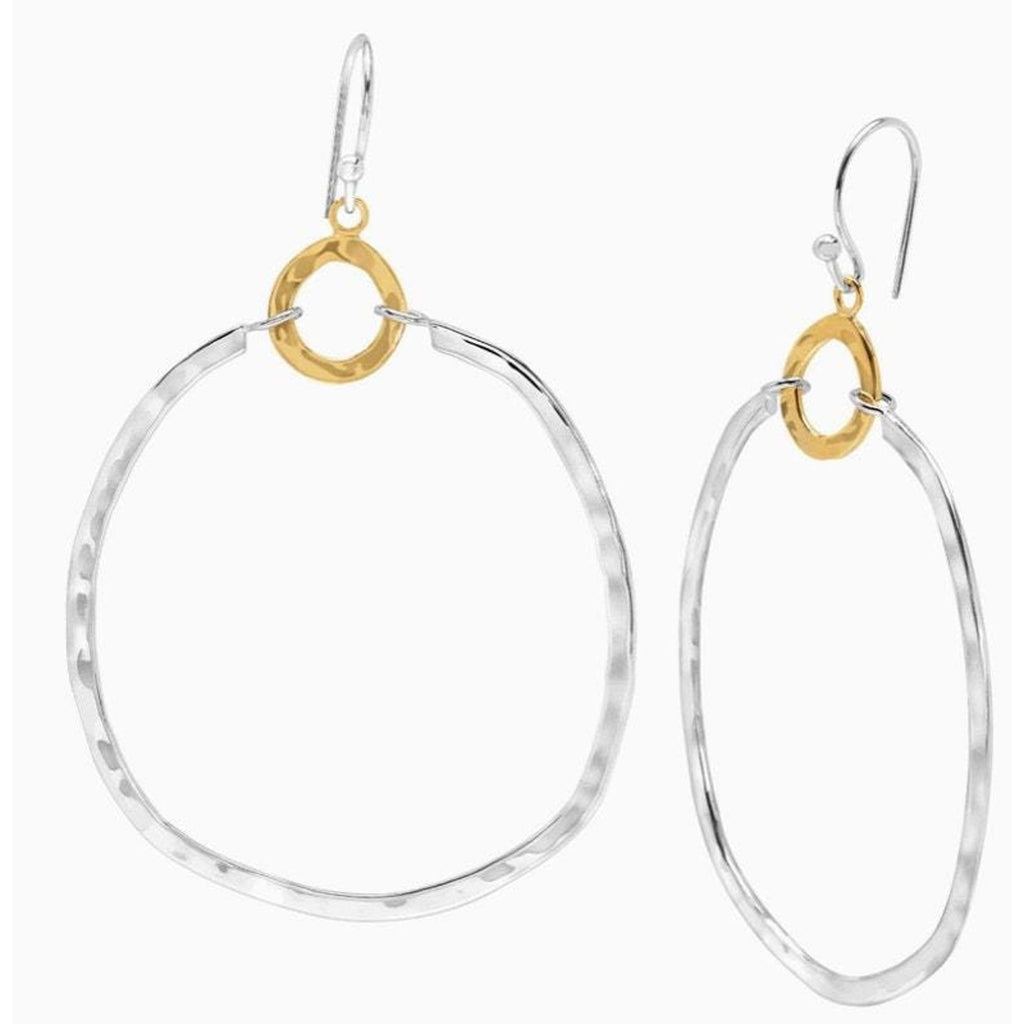 Silpada 'Dynamic Duo' Drop Earrings in Sterling Silver
