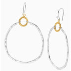 Silpada 'Dynamic Duo' Drop Earrings in Sterling Silver