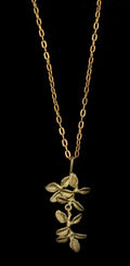Michael Michaud Petite Herb Thyme Pendant - 16" Adj.