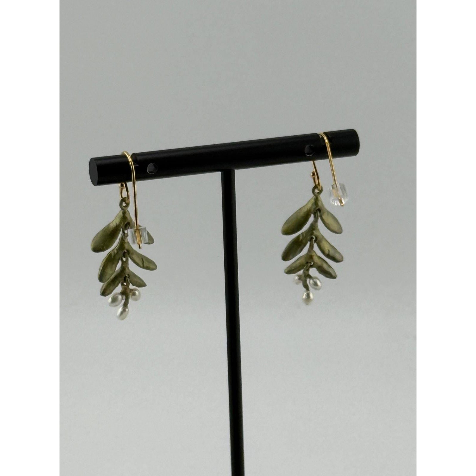 Michael Michaud Garden Vine Wire Earrings