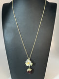 Michael Michaud Strawberry Flower Drop Necklace