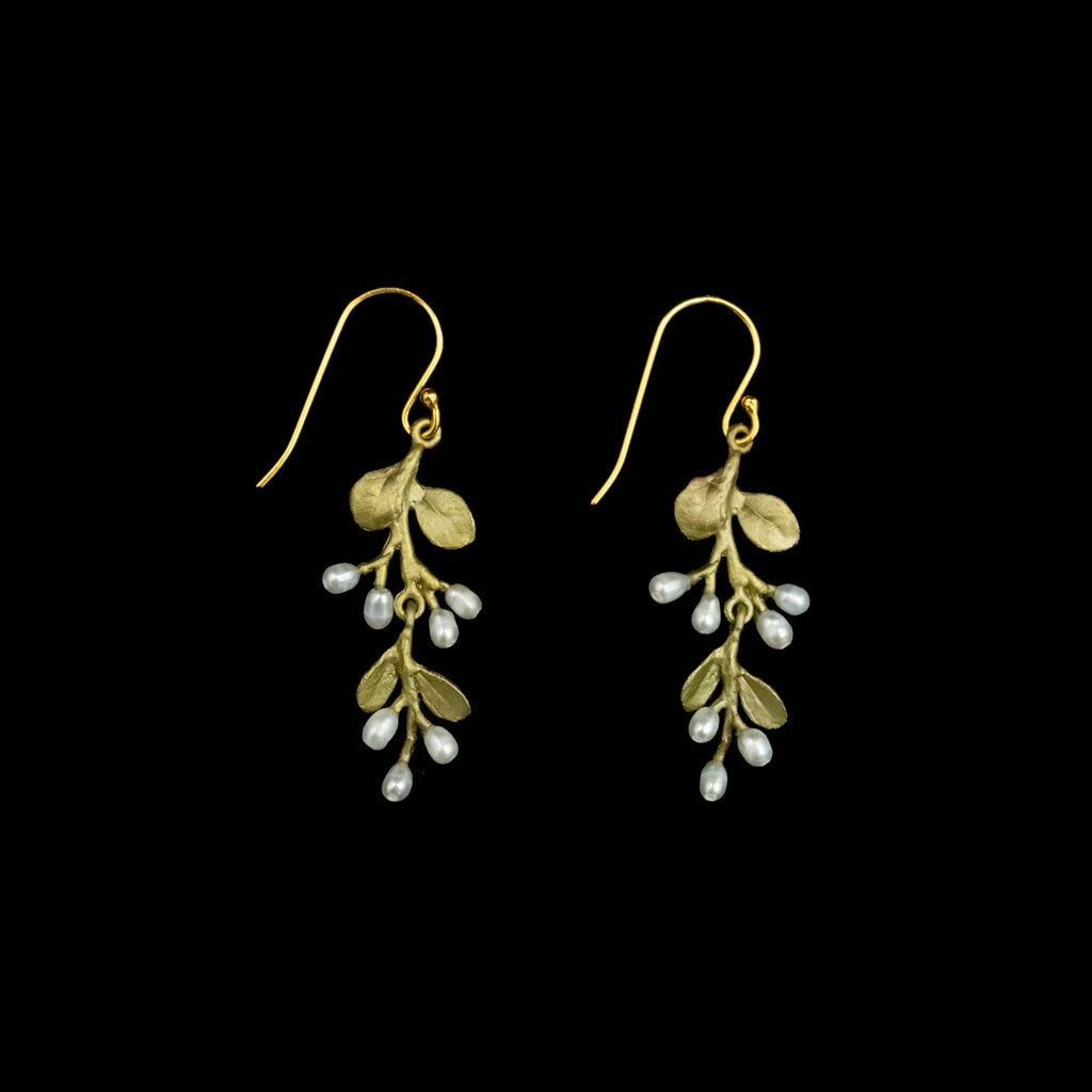 Michael Michaud Japanese Firethorn Wire Earrings