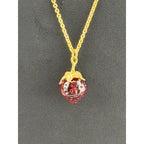 Michael Michaud Strawberry Dainty Pendant Necklace
