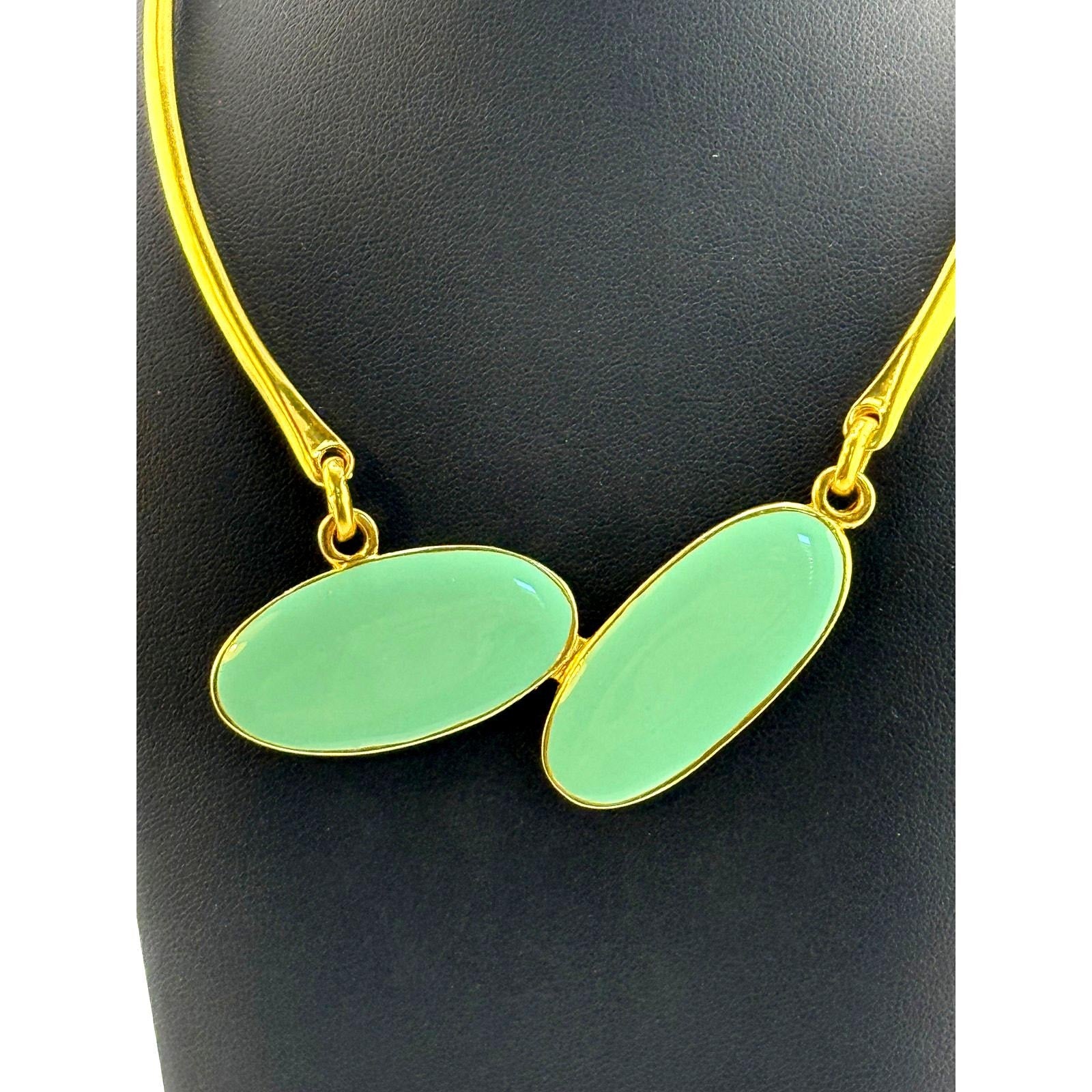 Karine Sultan Enamel Embellishment Collar Necklace