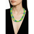 Navajo Mary W Roanhorse Glass Bead Choker Necklace