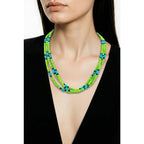 Navajo Mary W Roanhorse Glass Bead Choker Necklace