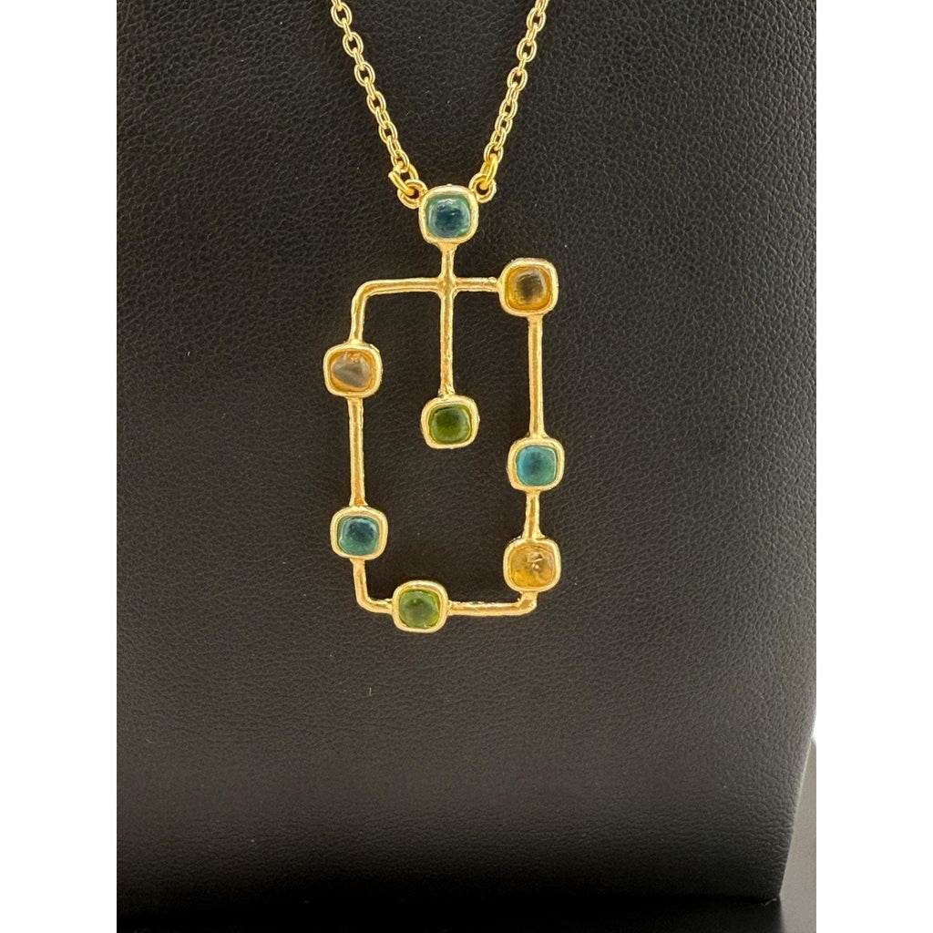 Michael Vincent Michaud 18K Gold Plated Fragment Necklace