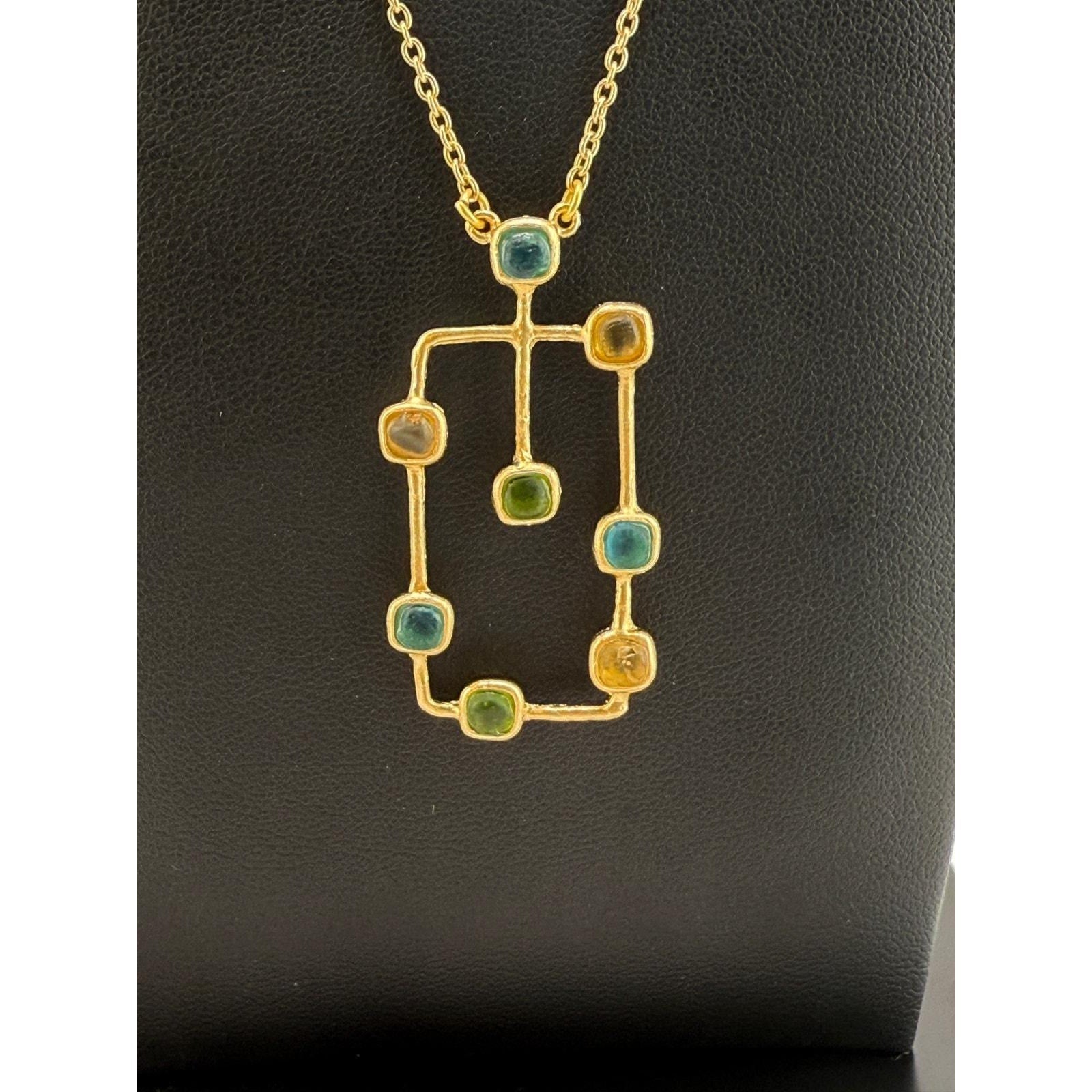 Michael Vincent Michaud 18K Gold Plated Fragment Necklace