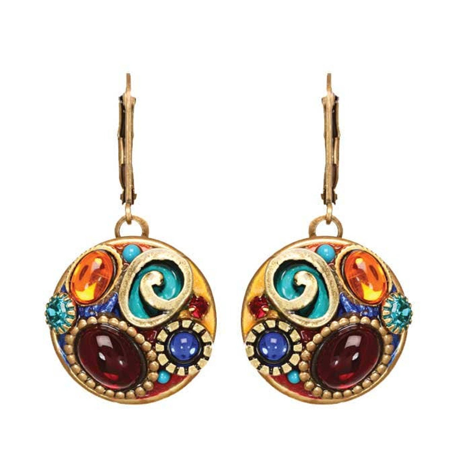Michal Golan Confetti Circle Earrings