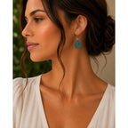 Native American Chippewa Handmade Beaded Earrings