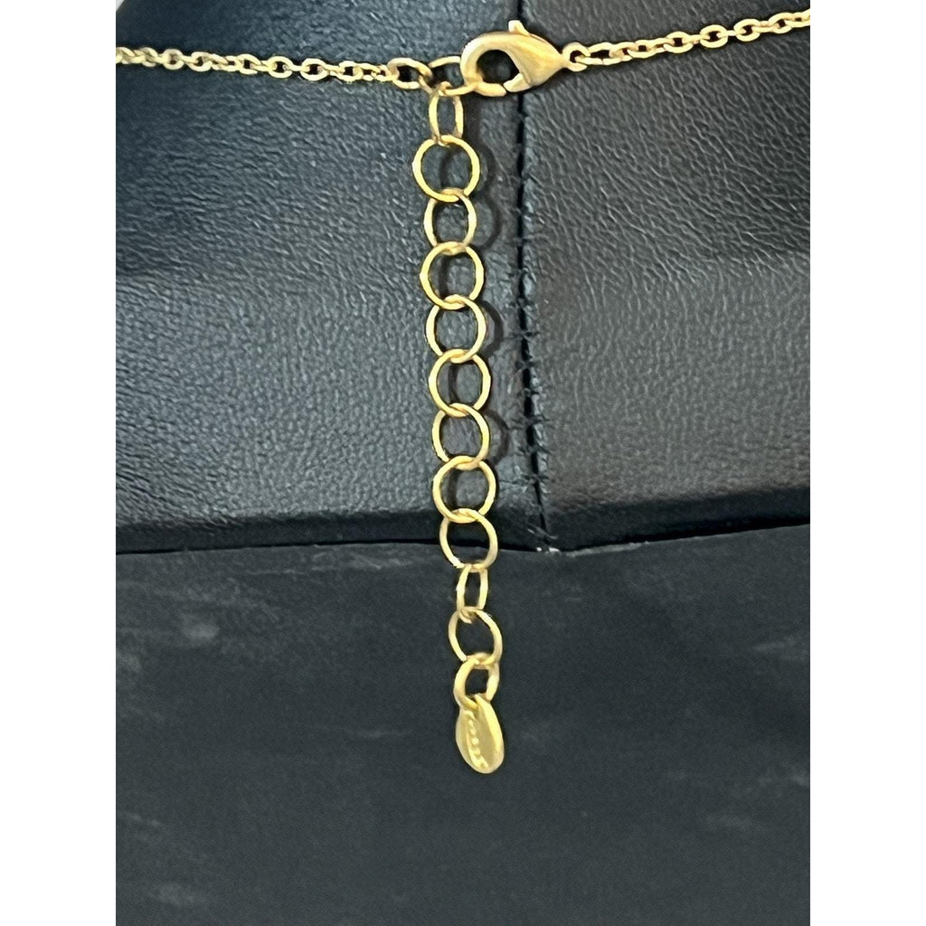 Michael Michaud Peach Blossom "Y" Necklace