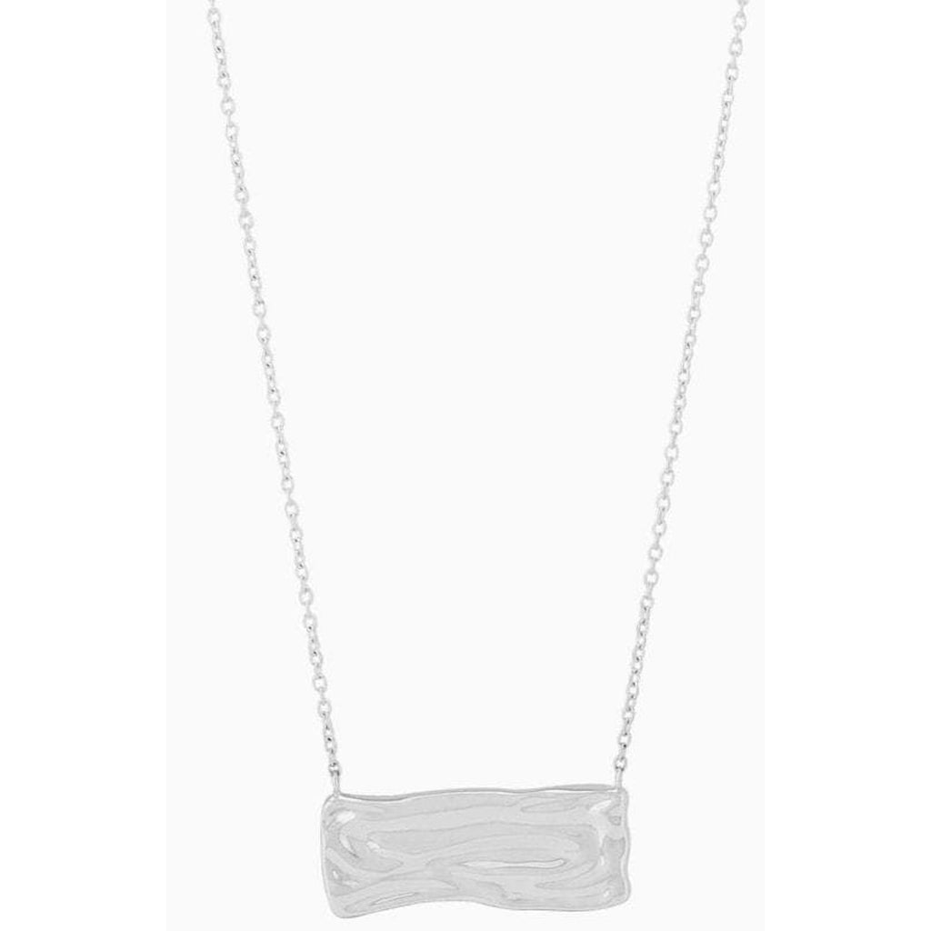 Silpada 'Headlines' Sterling Silver Pendant 20" Necklace NIB