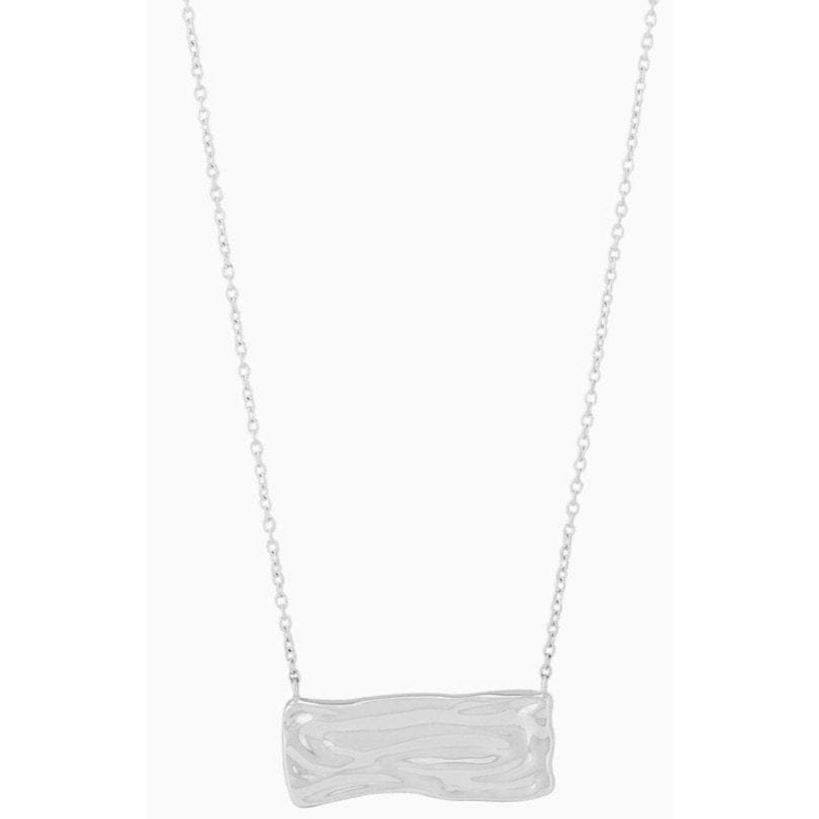 Silpada 'Headlines' Sterling Silver Pendant 20" Necklace NIB