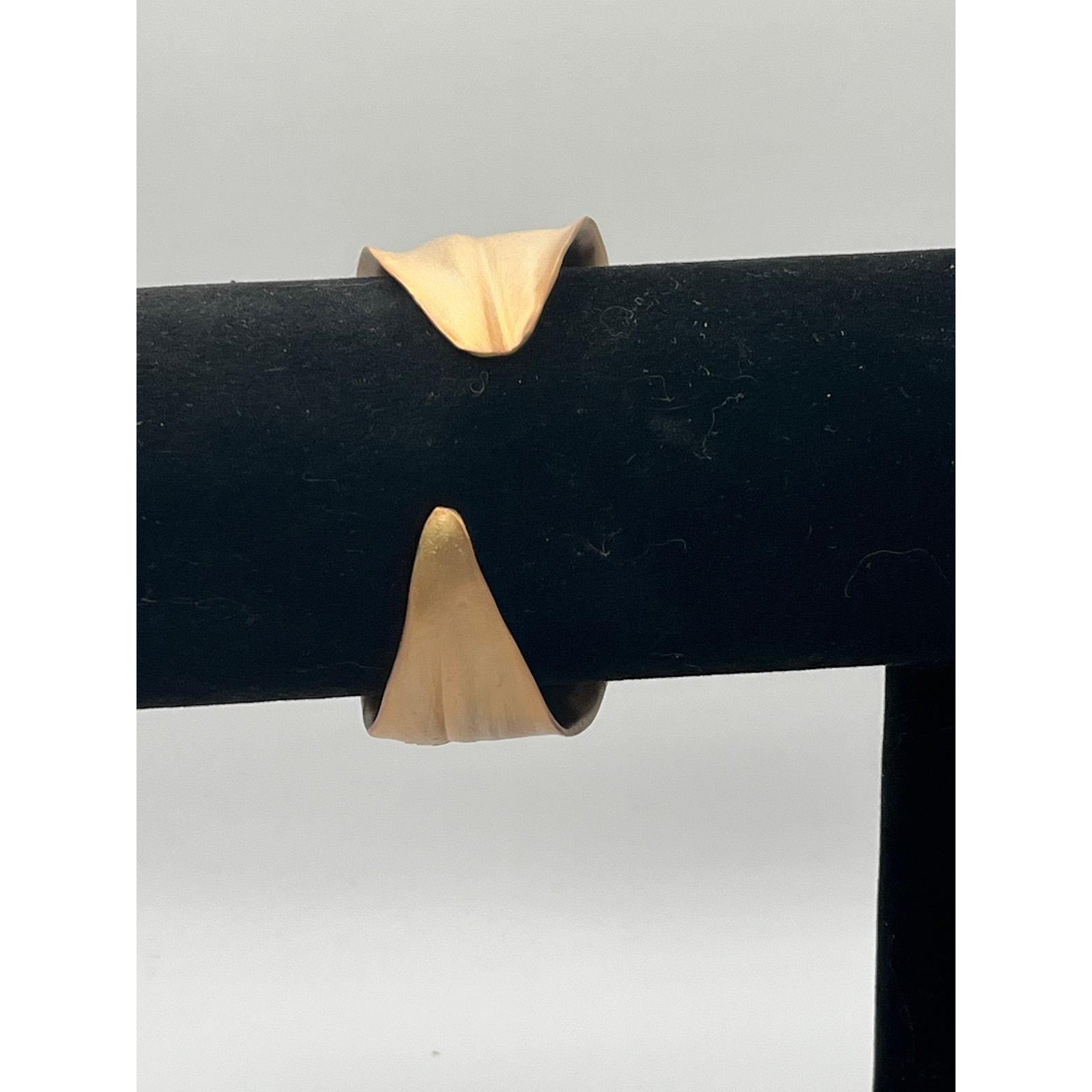 Michael Michaud Cordyline Cuff Bracelet - Gold Plated